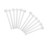 FUTUREORYY 20 Piezas Perchas de Plástico para Jaulas de Aves Palos para Posarse para Periquitos Ninfas Canarios y Cotorras Accesorios para Jaulas para Actividad y Comodidad