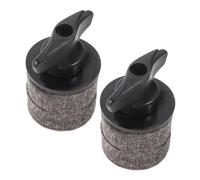 FUTUREORYY 2juego Cymbal Felts Set Soporte Plástico y Tornillos De Accesorios Completos Para Batería Para Diversos Tipos De Platillos y Drums