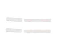 FUTUREORYY 2juegos Cejuela De Hueso De Buey Para Guitarra Clásica Para Reemplazo De Puente Musical Accesorios Para Instrumentos Musicales Color Blanco