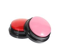 FUTUREORYY 2piezas Botones Interactivos para Perros y Gatos Grabables y Divertidos Juguetes De Comunicación para Mascotas y Entrenamiento para Mejorar La Relación Dueño-Mascota