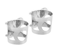 FUTUREORYY 2piezas Clip De Boquilla De Saxofón Metal Para Protección De Boquilla De Saxo Instalación Rápida y Duradera Accesorio Para Músicos