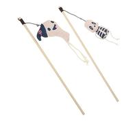 FUTUREORYY 2piezas De Teaser para Gatos De Halloween Juguetes De Felpa Interactivos para Kittens De Caza De y