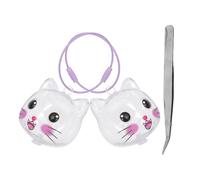 FUTUREORYY 3 Piezas Caja Transparente para Pelo de Mascota Llavero Cápsula Conmemorativa para Pelo de Perro y Gato Colgante Organizador de Recuerdos Emocionales Accesorio Portátil