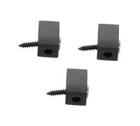 FUTUREORYY 3 Piezas Headless Bass Guitar String Lock Nut Split Design Electric Guitar Replacement Parts Stable String Retainer For Precise Intonation And Easy Maintenance