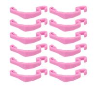FUTUREORYY 30 Piezas Hebilla Lateral Fija para Jaula De Hámster Accesorios para Jaulas De Hamster Accesorios para De Pájaros Pink