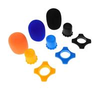 FUTUREORYY 3juegos Funda De Micrófono Antideslizante Protector De Espuma Para Micrófonos De Mano Protección y Estabilidad Conciertos y Estudios De Grabación