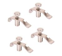 FUTUREORYY 4 piezas Erhu Fine Tuners de Acero Inoxidable Ajustadores de Cuerdas Precisión para Erhu Banhu y Zhonghu Accesorios de Reemplazo Duraderos y Prácticos