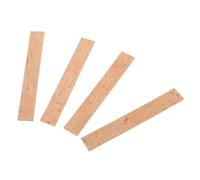 FUTUREORYY 4 piezas Kit Corcho para Reparación de Saxofón y Trompeta Tiras de Corcho para Boquilla Accesorios para Instrumento Preciso y Duradero