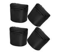FUTUREORYY 4 piezas Protectores Antideslizantes para Patas de Escalera de Goma Cubiertas Duraderas para Pies de Escalera Extensible Estabilizadores Resistentes para de Azulejos y Alfombras
