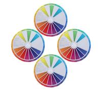 FUTUREORYY 4 Piezas Rueda de Color Pequeña de Papel para Artistas Representación Precisa y Creación de Efectos Degradados, Herramienta Ligera Adecuado para Manualidades y Diseño