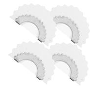 FUTUREORYY 4 piezas Silbatos Metálicos para Pájaros Silbidos con Lengua para Adultos Sonidos de Aves Chirriantes Llamador Decorativo Divertido para Atraer Aves