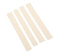 FUTUREORYY 4 piezas Tiras de Fieltro Autoadhesivas para Teclas de Instrumentos de Viento Protección Antirruido y Antirozaduras para Trombón Flauta y Clarinete