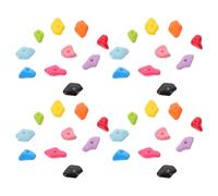 FUTUREORYY 50 Unidades Rocas de Escalada Irregulares de Resina para Reptiles y Anfibios Diseño Modular y Aprovechamiento Vertical para Vivarios y Entrenamiento de Escalada