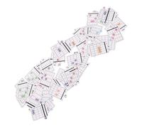 FUTUREORYY 57 Piezas Tarjetas de Acordes para Guitarra Principiantes Guía de Aprendizaje Musical Portable Entrenador de Presión de Acordes Carteles Didácticos para Clases y Prácticas