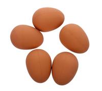 FUTUREORYY 5piezas Juguetes Interactivos para Perros Forma De Huevos Simulados Resistentes De Goma para Entrenamiento y Entretenimiento