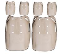 FUTUREORYY 6 Piezas De Calzado con Protector Metatarsiano Botas Protección para Pies Protector De Zapatos De Seguridad Cubiertas para Pies