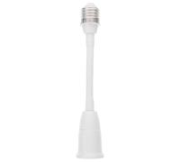 FUTUREORYY Adaptador E27 Manguera Flexible y Rotación Completa de 360°, Brazo Ajustable en Ángulo y Altura para Iluminación Interior y Exterior, Construcción Duradera para Uso Intensivo