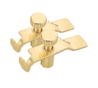 FUTUREORYY Afinadores Finos Dorados Ajuste Versátil y Portátil para Erhu de Metal 2 Diseño Elegante para Instrumentos de Cuerda Chinos