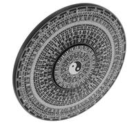 FUTUREORYY Bagua Metálica Pequeña 80Mm Feng Shui Ligera y Portátil Precisas para Decoración del y Caja Atractiva