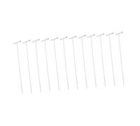 FUTUREORYY Barras para Puertas de Jaulas de Palomas de Hierro, Sistema Unidireccional, 12 Piezas, Accesorios para Jaulas, Paso para Pájaros, Uso en Cría de Aves