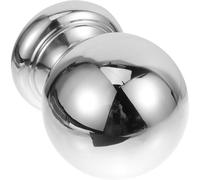 FUTUREORYY Bola de Pasamanos de Acero Inoxidable 63 MM para Barandilla de Escalera, Remate Metálico Asiento Integrado, Uso en Escaleras Interiores, Unidad Única