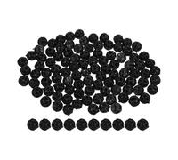 FUTUREORYY Bolas Biológicas para Filtro de Acuario 150 Piezas 16 Mm con Esponja Negra, Medios Filtrantes para Peceras y Estanques, Mejora de Filtración y Oxigenación para Agua