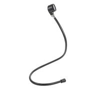 FUTUREORYY Cabezal de Ducha de Alta Presión para Lavado de Mascotas en Peluquería, Plástico Negro Cómodo de Sostener Amplificador de Presión para Uso en Tienda de Mascotas