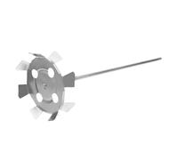 FUTUREORYY Cabezal Mezclador de Taladro de Galvanizado para Pintura y Masilla Varilla Agitadora Multifunción Resistente Accesorio para Mezcla de Epoxi y Proyectos de Construcción