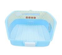 FUTUREORYY Caja de Aseo Esquinera para Hámster y Cobaya con Material Abs, Fácil Mantenimiento y Ajuste Seguro para Jaulas Pequeñas