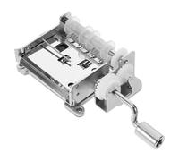 FUTUREORYY Caja de Música con Manivela Mecanismo Musical de Notas de Repuesto Hecha Mano para Manualidades y Proyectos de Bricolaje CREA Tu Propia Melodía