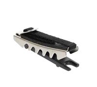 FUTUREORYY Capo Para Guitarra y Ukelele Negro Plástico Duradero Cambiador De Tono Rápido Afinador Clampr