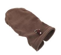 FUTUREORYY Chaleco para Perros de Invierno sin Mangas con Forro Polar Vestimenta para Mascotas Cálida y Cómoda D-Ring para Correa para Cachorros y Perros Medianos Diseño Sólido y Resistente