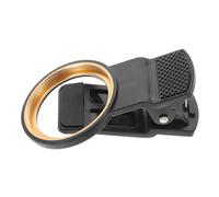 FUTUREORYY Clip para Lente De Filtro De Teléfono Portátil para Fotografía, Accesorio Ligero y Compacto Compatible Smartphones, Pinza Metálica Negra De 52 Mm para Mejorar Fotos