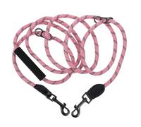 FUTUREORYY Correa para Perro Ajustable con Doble Cierre y Diseño Correa Resistente para Perros Pequeños y Medianos con Banda Reflectante para Correr y Pasear