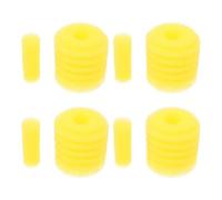 FUTUREORYY Esponja Filtrante Profesional Integrada para Acuario Esponja Prefiltrante Portátil de Algodón Amarillo Fino 5 Piezas Filtro Reemplazable para Tanque Accesorio para Pecera de