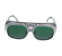 FUTUREORYY Gafas de Soldadura de Abs Resistentes Protección Ergonómica contra Salpicaduras y Luz Intensa Diseño Abatible para Soldadores y Trabajos Industriales