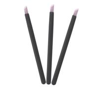 FUTUREORYY Herramientas para Uñas 3 Unidades Cabezal de Molienda de Cuarzo Negro Removedor de Piel Muerta Cuidado de Uñas Portátil para Manicura y Pedicura