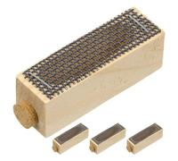 FUTUREORYY Jaulas de Madera para Cría de Reinas 4 Piezas Jaula Protectora Ventilada para Apicultura Transporte y Manejo Seguro en Colmenas Suministros para Colmenas Profesionales y