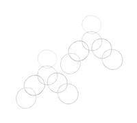 FUTUREORYY Juego De 2 Accesorios Para Guitarra Clásica De Cuerda Ligera De Nailon Transparente Bañados En Plata