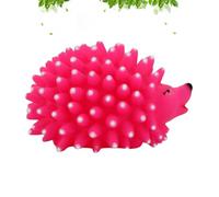 FUTUREORYY Juguete para Mascotas Sonido en Forma de Erizo, de Vinilo Masticable Silbato Incorporado para Perros y Gatos en Juegos Interactivos Color Aleatorio