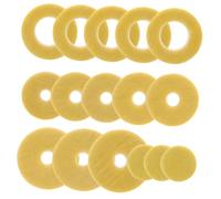 FUTUREORYY Junta De Flauta Almohadillas De Fieltro Tipo Agujero Abierto Repuesto Para Flauta Accesorios Para De Instrumentos Musicales Casa