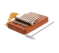 FUTUREORYY Kalimba Portátil de Madera Piano de Pulgar Instrumento Versátil para Principiantes y Compacto y Fácil de Transportar Melodioso y Profesional