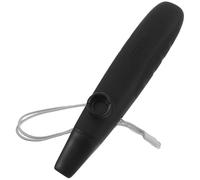 FUTUREORYY Kazoo de Plástico Negro de Doble Orificio, Fácil de Aprender, Portátil y Ligero para Adultos y Adolescentes, Instrumento Musical Manual Adecuado para Fiestas y Uso Doméstico