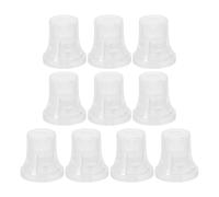FUTUREORYY Kit de 10 Tornillos Espaciadores Transparentes de Plástico 14X14 MM para Montaje de Letreros Arandelas Espaciadoras Duraderas Soportes de Montaje Versátiles para Proyectos