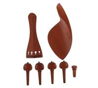 FUTUREORYY Kit De Accesorios Para Violín De Madera Con Soporte De Mentón Finalización Para Reparaciones De Violín