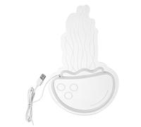 FUTUREORYY Lámpara Medusa LED Rosa Luz Neón USB Recargable Decoración Nocturna para Dormitorio Bar Oficina y Fiesta Material Plástico Duradero