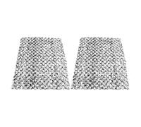 FUTUREORYY Manta Antierosión para Jardín 30x30 Cm, 2 Unidades, Red de Protección del Suelo y Césped Resistente Intemperie, Estabilizador para Caminos y Control de Sedimentos