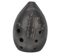 FUTUREORYY Ocarina de Cerámica Clásica de 8 Agujeros para Principiantes, Instrumento Musical Étnico Portátil Pequeño, Adecuado para Niños y Práctica de Instrumentos de Viento