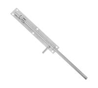 FUTUREORYY Pestillo Deslizante De Acero Inoxidable Para Puerta Francesa Cerradura De Puerta Corredera Interior Perno De Caña Para Portón Montaje En Suelo 13.97 X 1.37 X 0.78 in