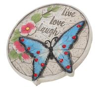 FUTUREORYY Piedras Decorativas para Jardín al Aire Libre, Losas Grandes de Cemento para Pasarela Exterior, Escalones Resistentes para Césped y Patio, Adorno de Jardín Funcional y Duradero